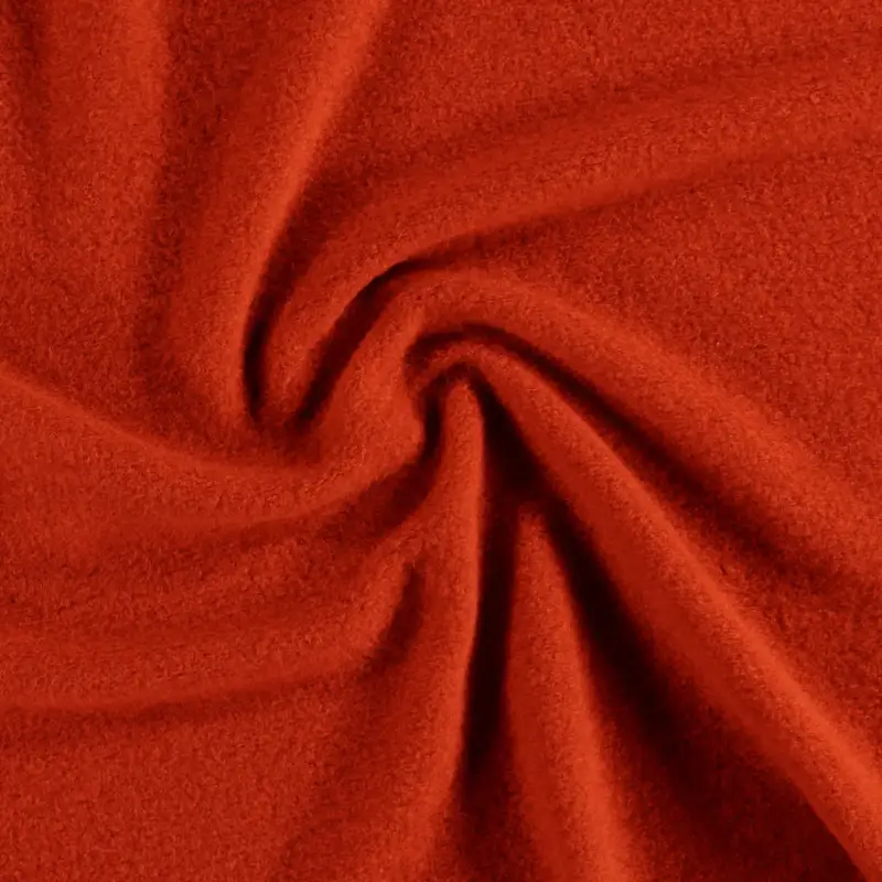 Wollfilz terracotta Melange Neue Kollektion