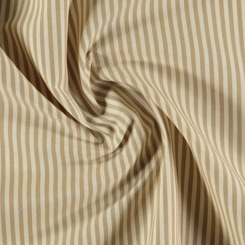 Begrenztes Angebot Outdoor-Stoffe offwhite/beige gestreift, wasserabweisend