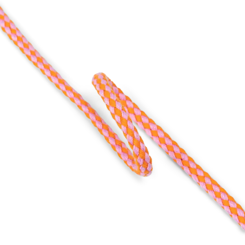 Anorakkordel 4,5mm Pink/Orange, 5m Sonderangebot