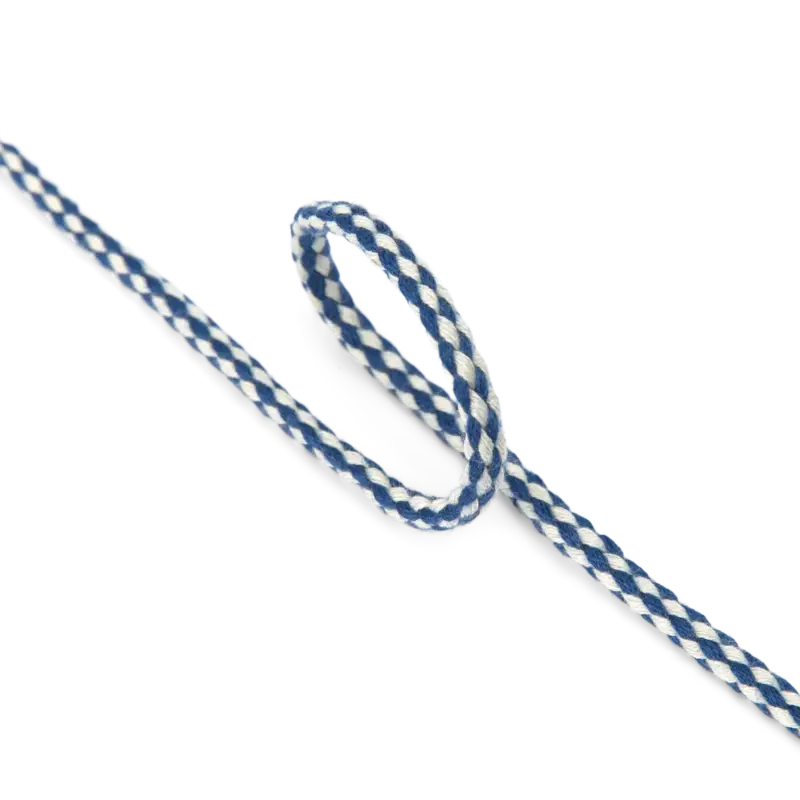 Anorakkordel 4,5mm sand/dkobalt 5m Bestpreis