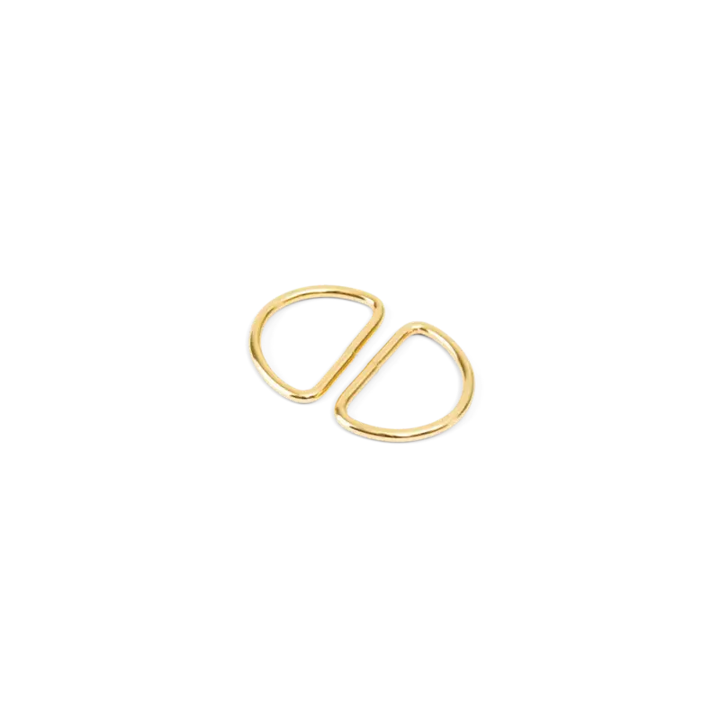 Highlight D-Ring Metall 32x20x3mm goldfb. 2Stk.