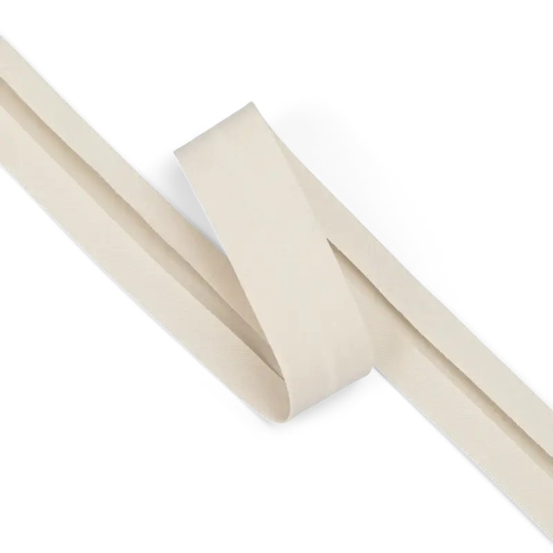 Abverkauf Schrägband Polyester, 18mm Kitt, 4m