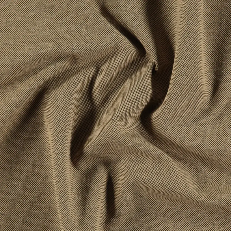 Baumwoll Canvas, beige/anthrazit Wochenendangebot