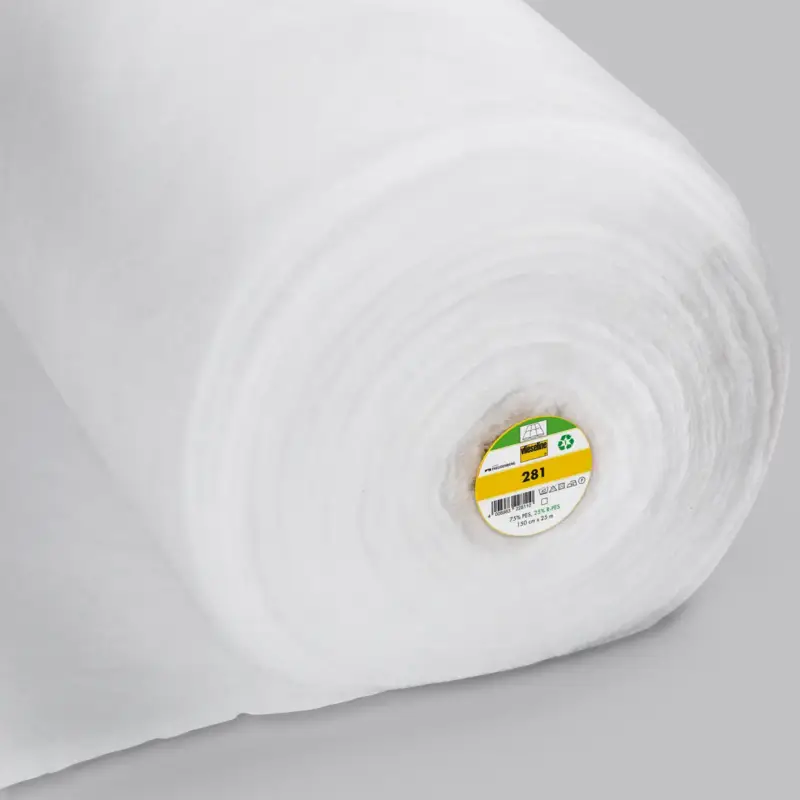 Versand Am Gleichen Tag Vlieseline luftiges Volumenvlies, 150 cm breit, für alle Stoffarten, weiß (281)