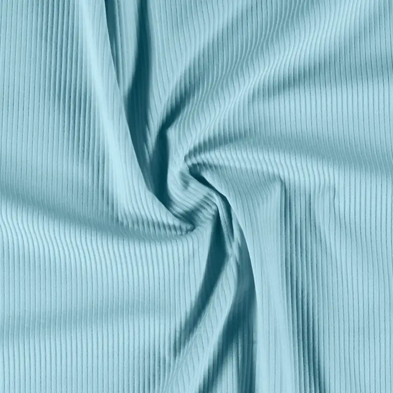 Sichere Zahlung Micro-Möbelcord 6 Wales, eisblau