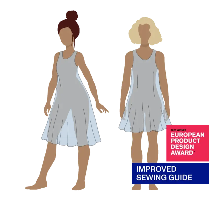 Expressversand Trägerkleid mit weite, 42