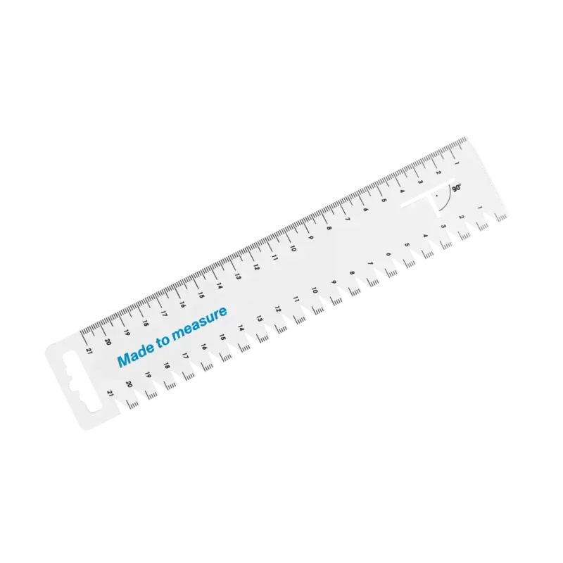 Solange Der Vorrat Reicht Lineal/Nähmaß 21cm