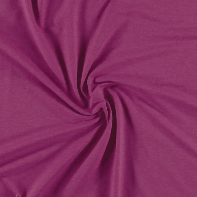 Zertifiziert Sweat m Stretch lila melange angeraut