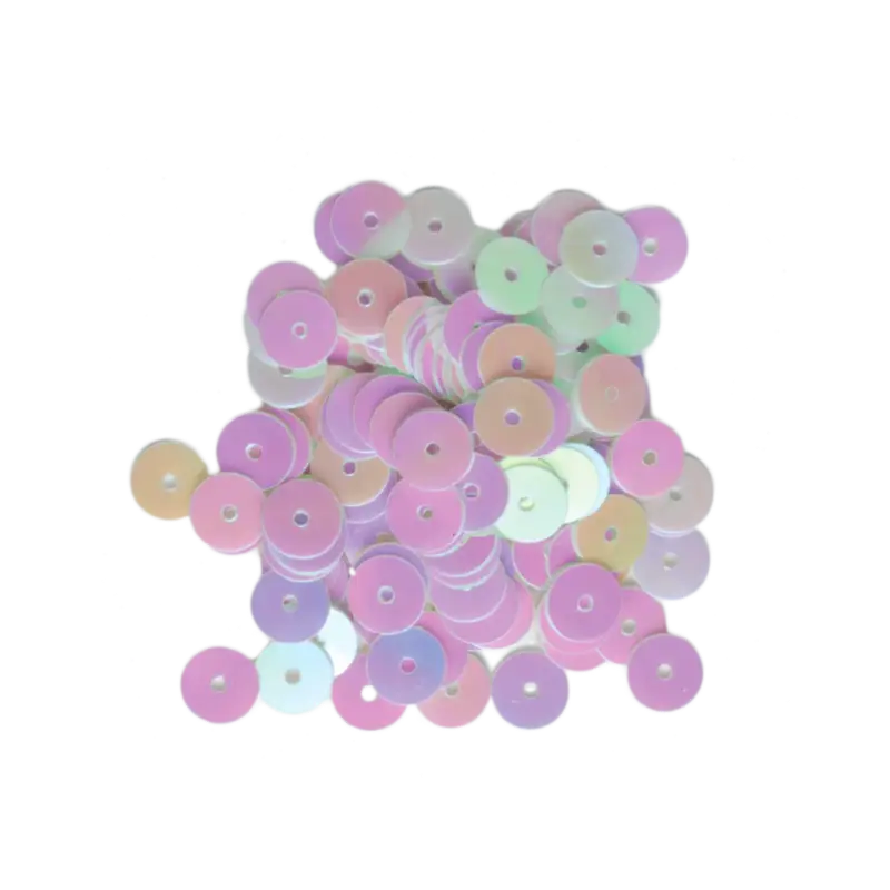 Pailletten 6mm perlmuttfarben 10g Geprüft