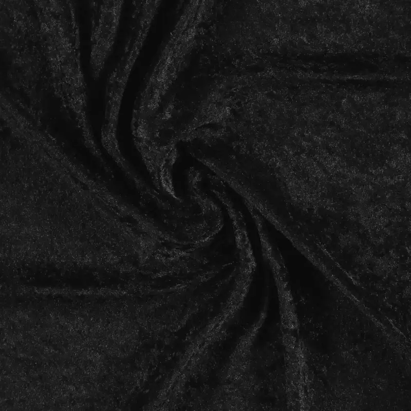 Must-Have Pannesamt, schwarz