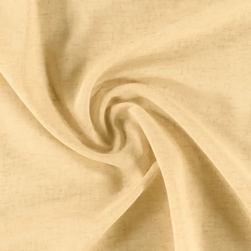 Top-Seller Voile hellterracotta Polyester/Leinen-Mix
