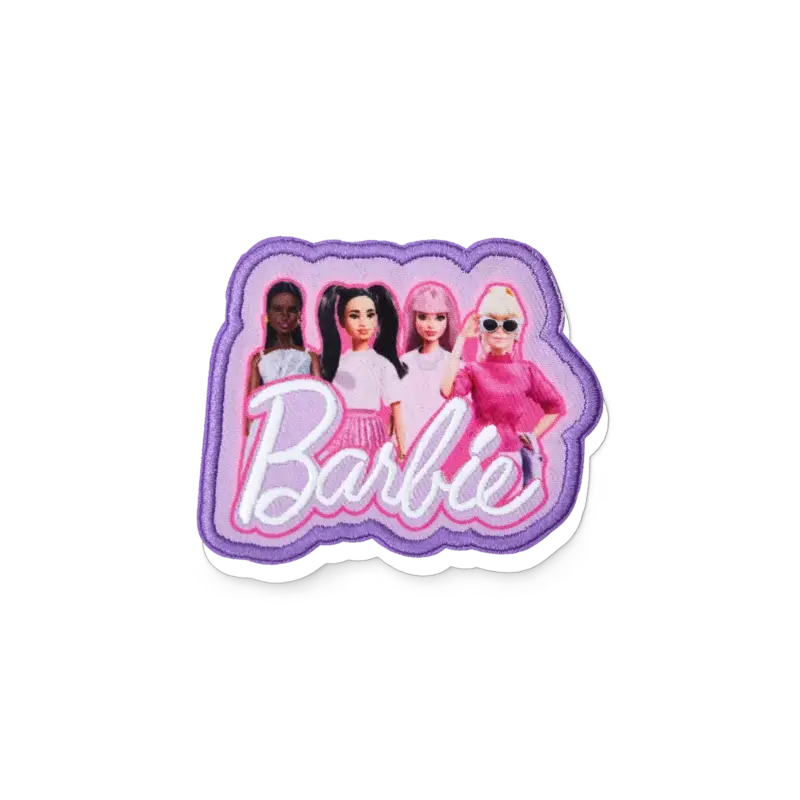 Outletpreis: Applikation Barbie 60x75mm 1 Stk. Must-Have