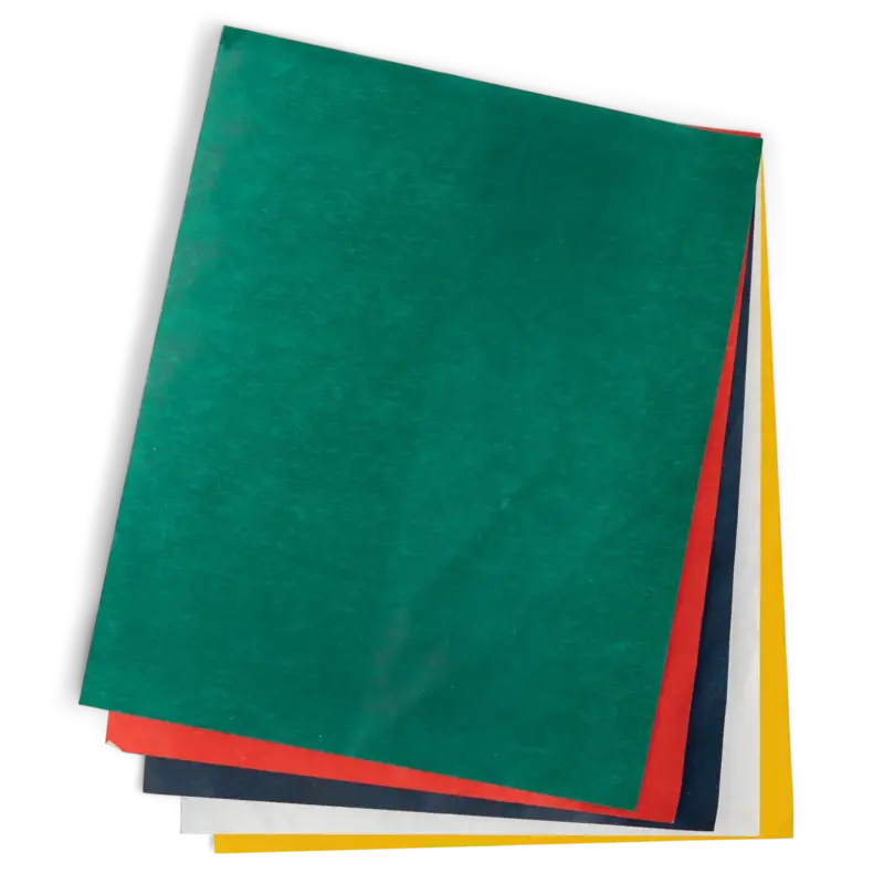 Garantierte Lieferung Kohlepapier 23x28cm 5 Farben 5 Bögen