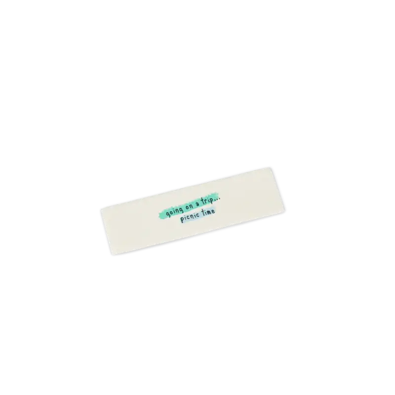 Outletpreis: Kunstlederapplik. Picnic 70x20mm, St. Preiswert
