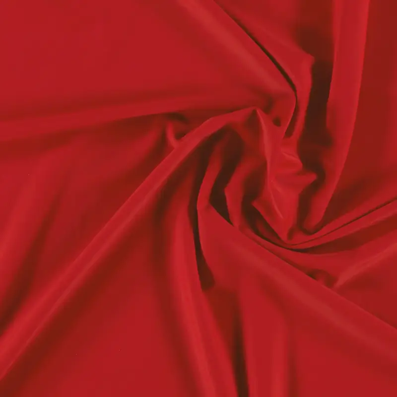 Nylon-Stretchjersey, rot Günstig