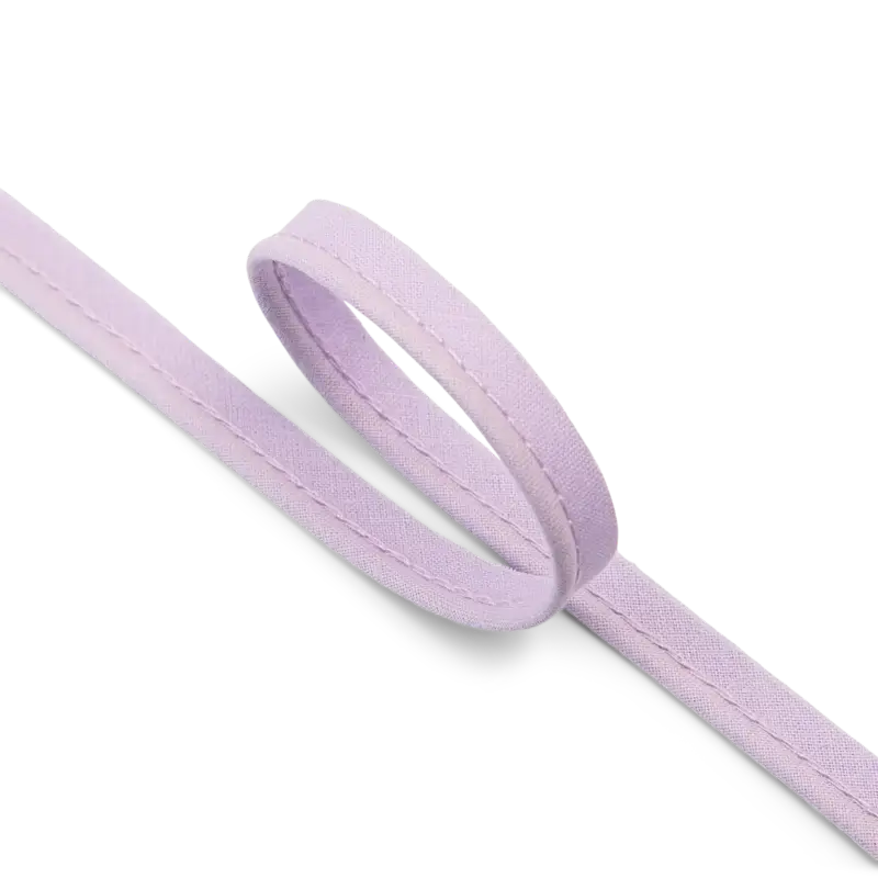 Baumwollbiesenband 4mm Helllila 5m Super-Preis