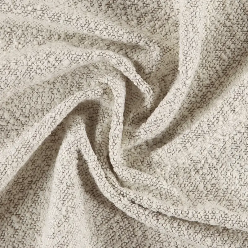 Solange Der Vorrat Reicht Möbelstoff Boucle offwhite/putty melange