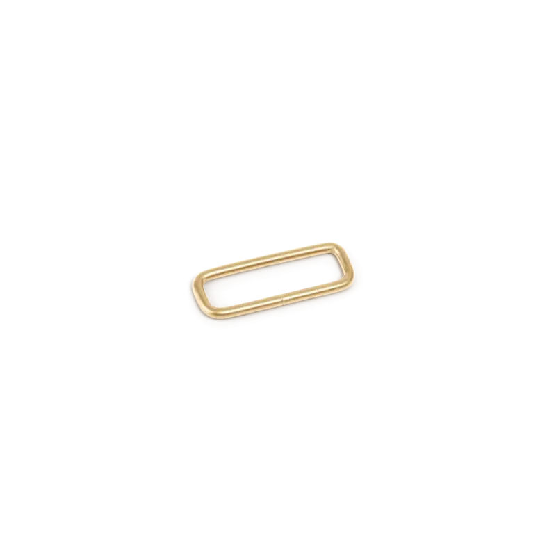 Metallring Vierkant 38x10x3mm goldf. 1S Billig