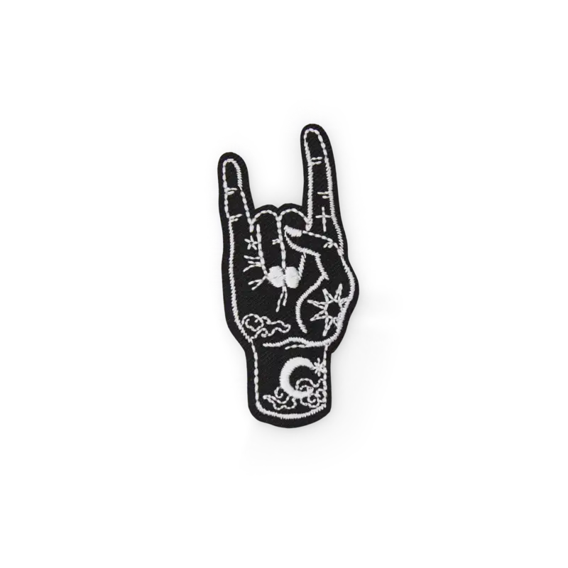Jetzt Bestellen Patch hand gesture 33x71mm black