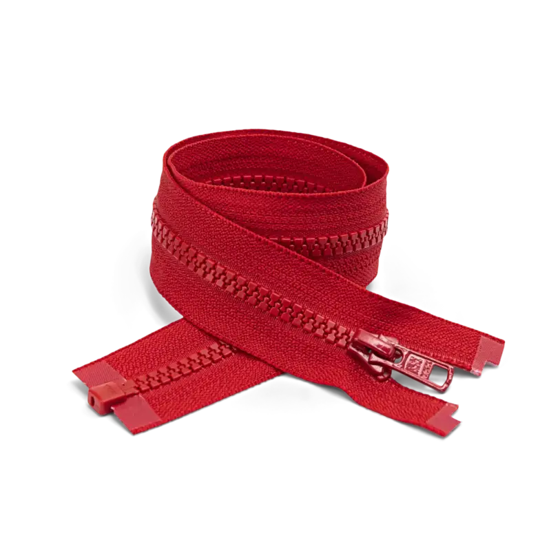 Kracherpreis YKK Reißverschluss teilbar 75cm Rot