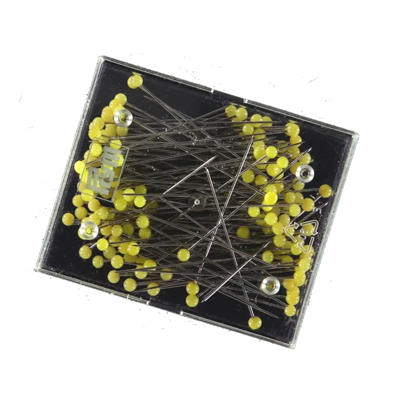 Preiswert PRYM Glaskopfnadeln 0,60x43mm Gelb, 20g