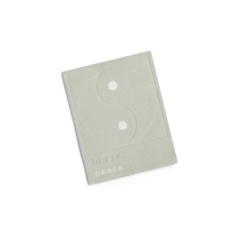 Outletpreis: Applikation inner peace 74x59mm beige 1s Sale
