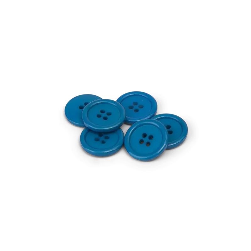 Knopf, 4-Loch 20mm Marine, 6 St. Echt