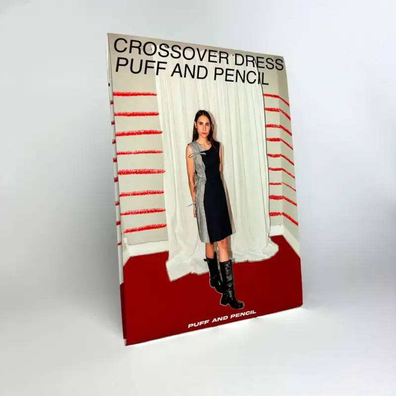Puff and Pencil Schnittmuster Gr. XXS–XXL, „Crossover dress“, Damen Kracherpreis