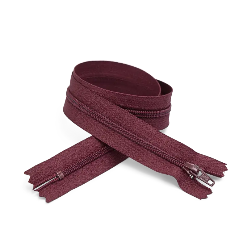 Top-Seller Spiralreißverschluss 50 cm Bordeaux