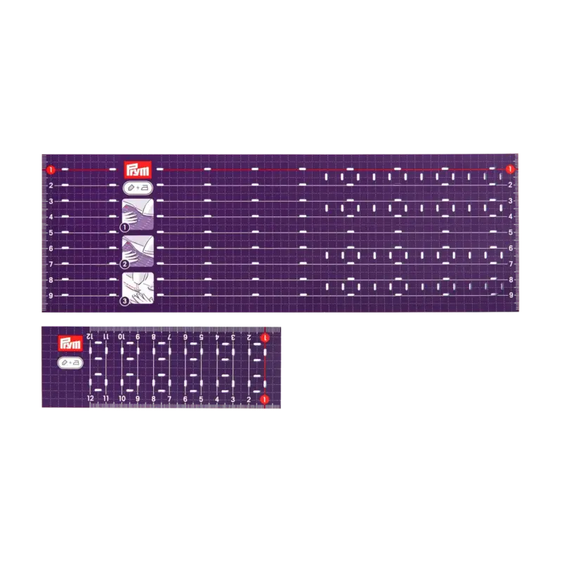 Rabatt PRYM Bügellineal, 10x30 & 5x15cm, 2 St.