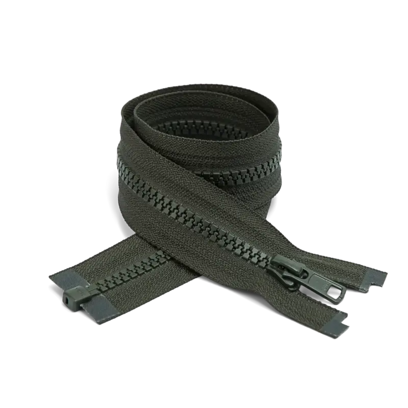 YKK Reißverschl. teilbar 6mm, 35cm army Beliebt