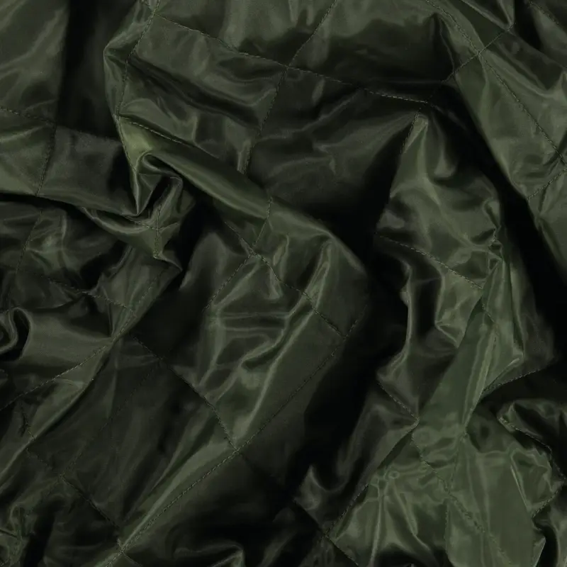 Gewebter Quilt, Armygrün mit Futter Top-Seller