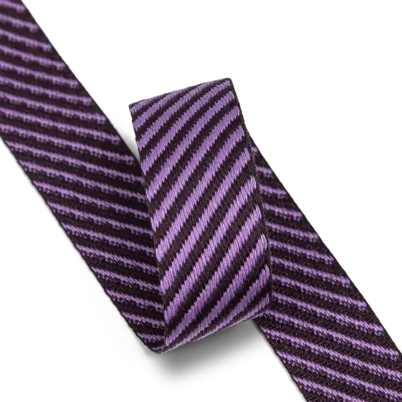 Outletpreis: Band, diag. gestr. 32mm Auberg./Viol.,3m Solange Der Vorrat Reicht