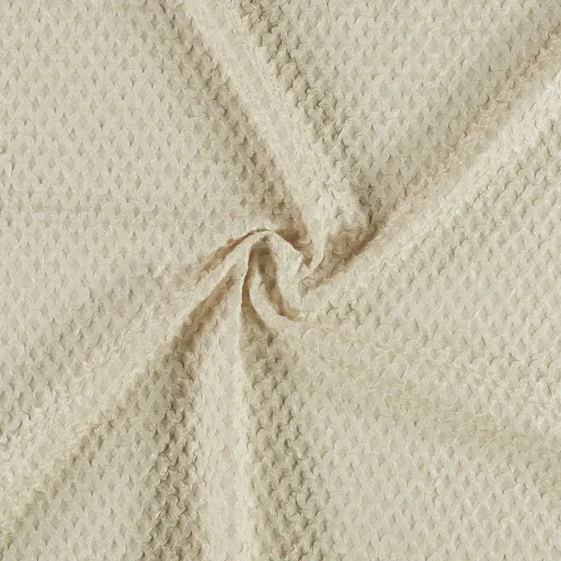 Jacquard mit Stretch Raute sand Aktuell