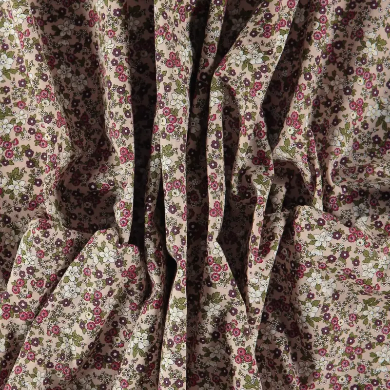 Top-Angebot Fat Quarter 45x55cm, Heidekraut/Blumen