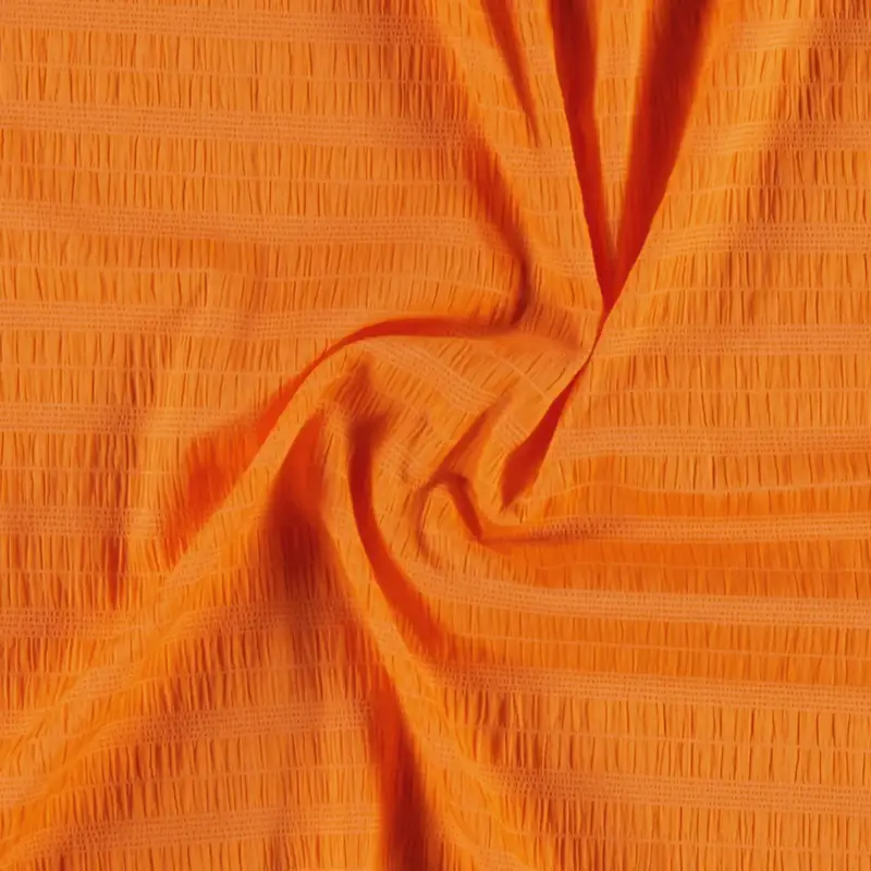 Neue Ware Smock gewebt dunkelorange