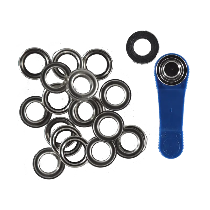 Prym Ösen m/Werkzeug 14mm silberf. 10Stk Top-Seller