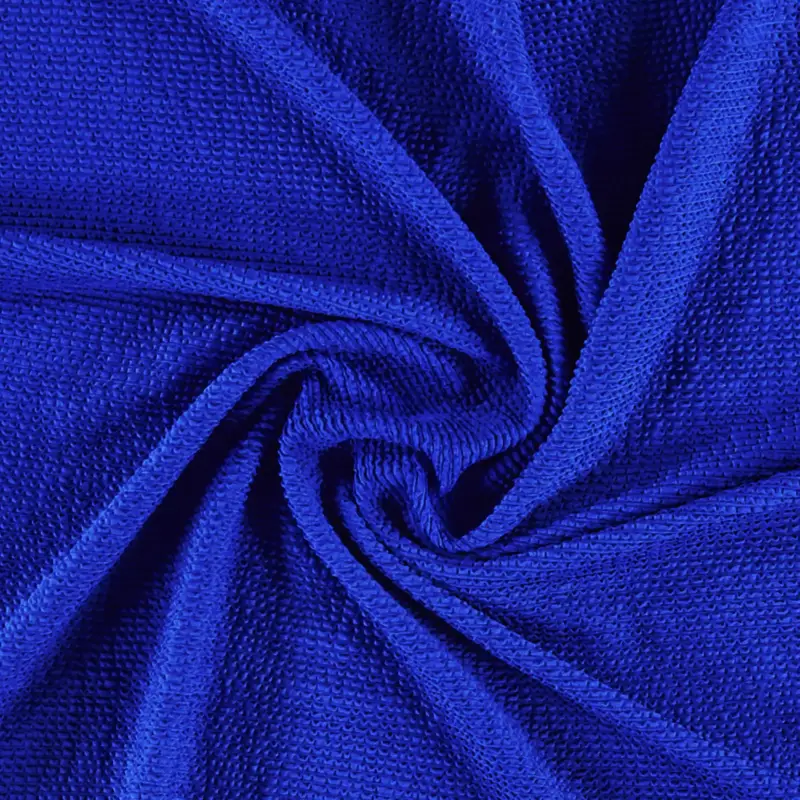 Crepe-Jersey mit Stretch dunkles cobolt Letzte Chance