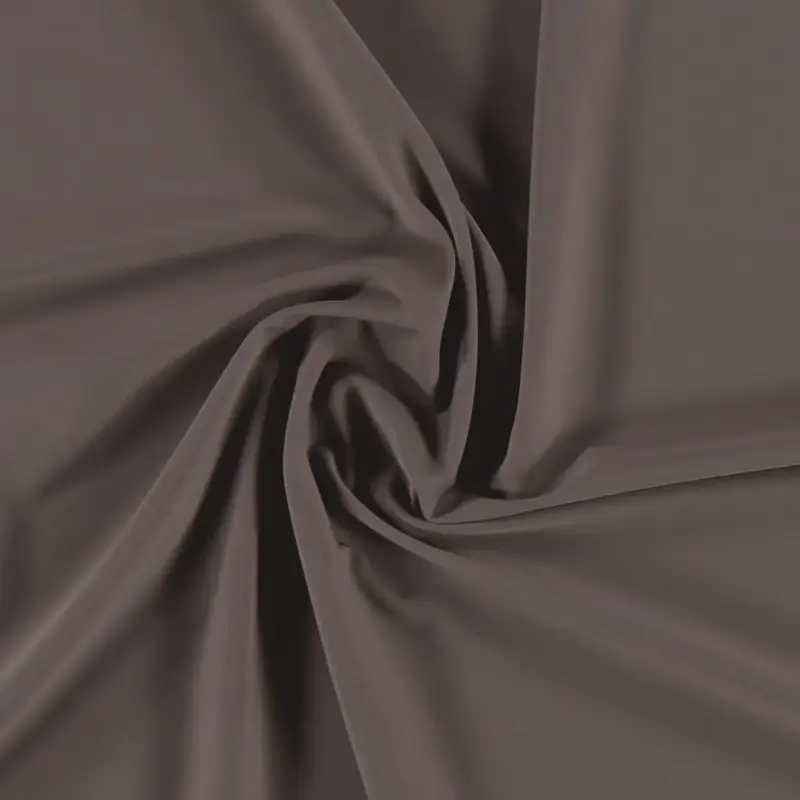 Nylon-Stretchjersey, staubbraun Sichere Zahlung