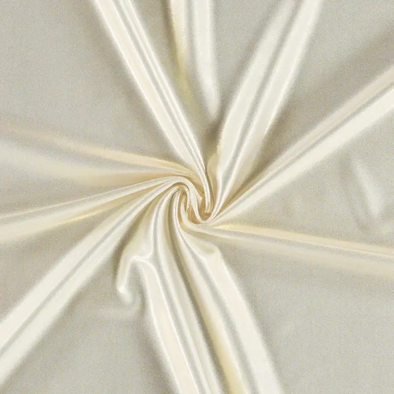 Strick Polyamid offwhite Glitzerfolie Neuheit
