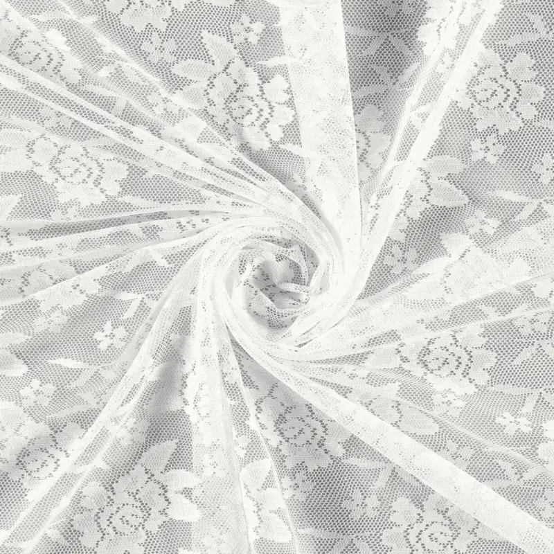Spitze Offwhite mit Rosen Nur Für Kurze Zeit