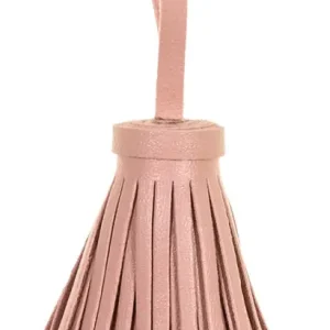 Kracherpreis Quaste mit Aufhänger 60 mm altrosa