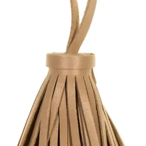 Quaste mit Aufhänger 60 mm beige Saisonangebot
