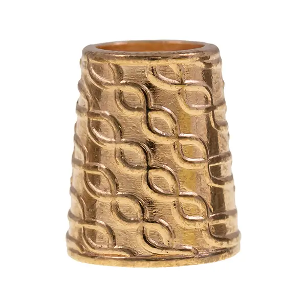 Kordelende konisch 8 mm gold Direktkauf