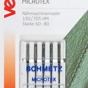 Schmetz Nähmaschinennadeln 130/705 Microtex H-M 60-80 Saisonangebot