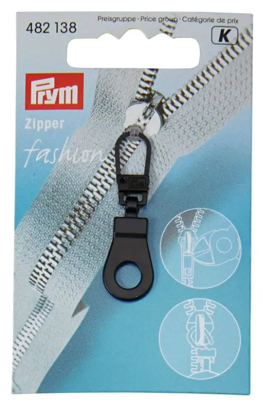Prym Fashion Zipper Öse schwarz Nr. 482138 Wochenendangebot