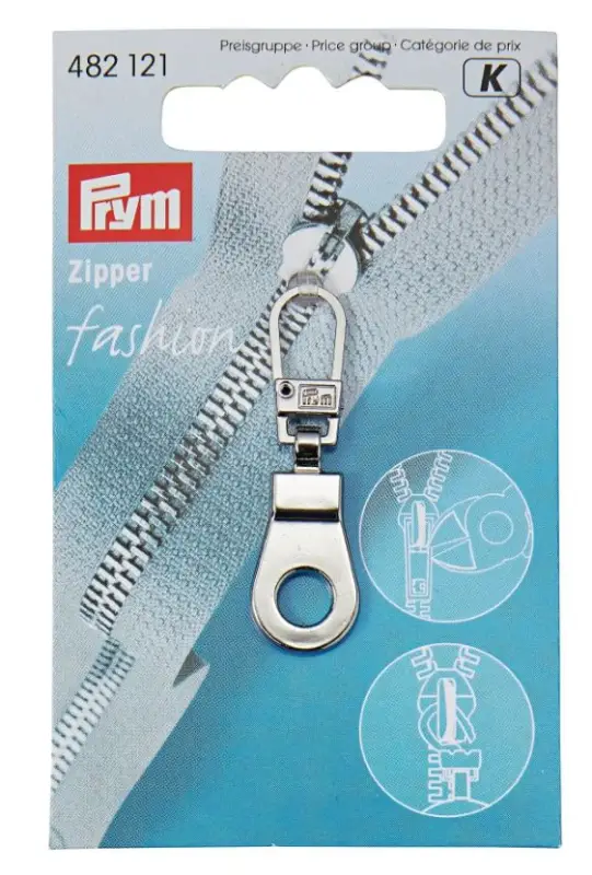 Kracherpreis Prym Fashion Zipper Öse silber Nr. 482121