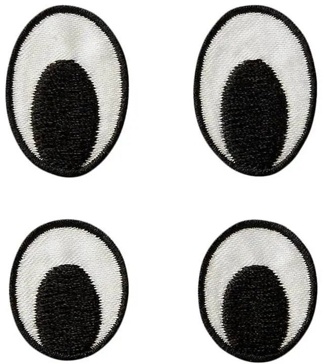 Top-Angebot Applikation Augen, 4 Stück