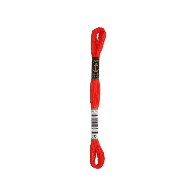 Markenware Anchor Sticktwist / 8 m Fb. 335 tomatenrot