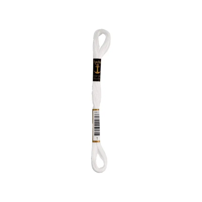 Angebot Anchor Sticktwist / 8 m Fb. 001 hochweiß